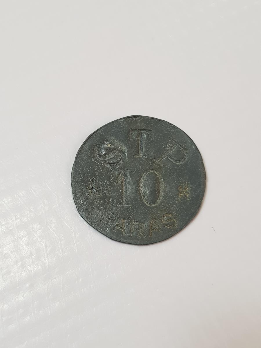 OSMANLI DÖNEMİ JETON: STP 10 PARAS