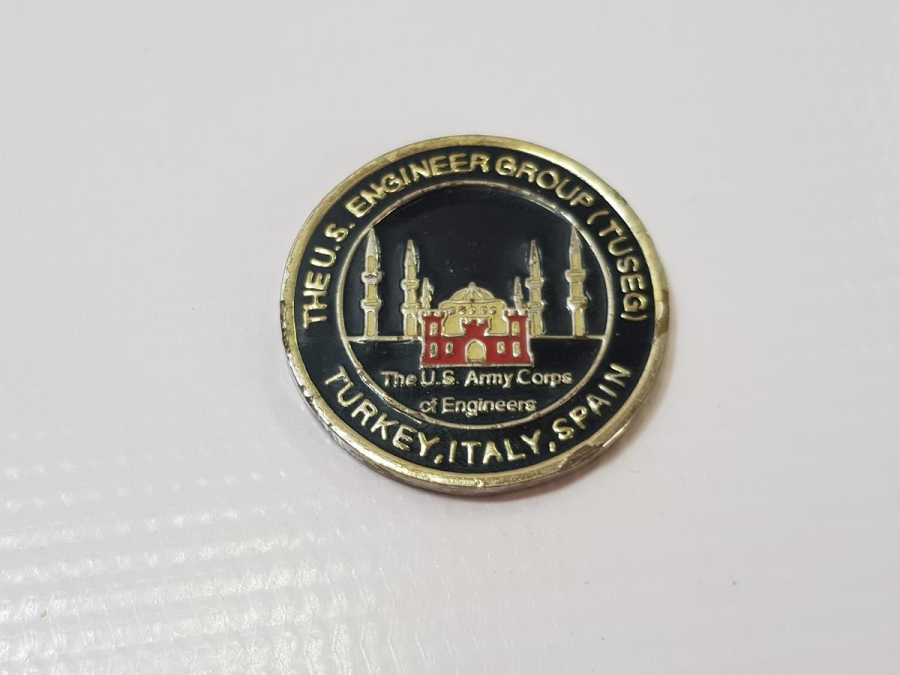 AMERİKAN ORDUSU MÜHENDİSLER BİRLİĞİ NİN TÜRKİYE KONULU MADALYASI