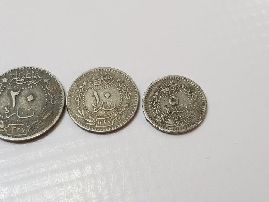 MEHMET REŞAT HAN DÖNEMİ TAM TAKIM NİKEL PARA LOTU