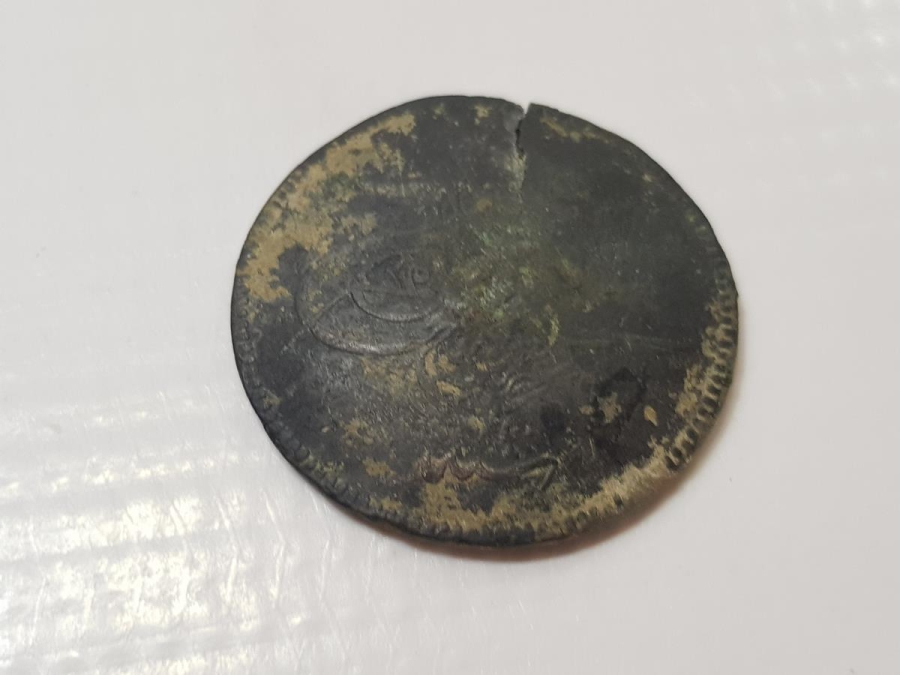 SULTAN ABDÜLAZİZ DÖNEMİ ÇOK NADİR HAÇ KONTRMARKLI 20 PARA