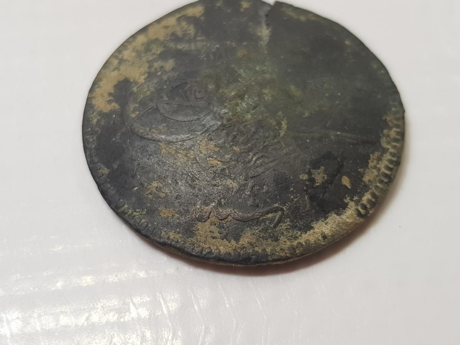 SULTAN ABDÜLAZİZ DÖNEMİ ÇOK NADİR HAÇ KONTRMARKLI 20 PARA