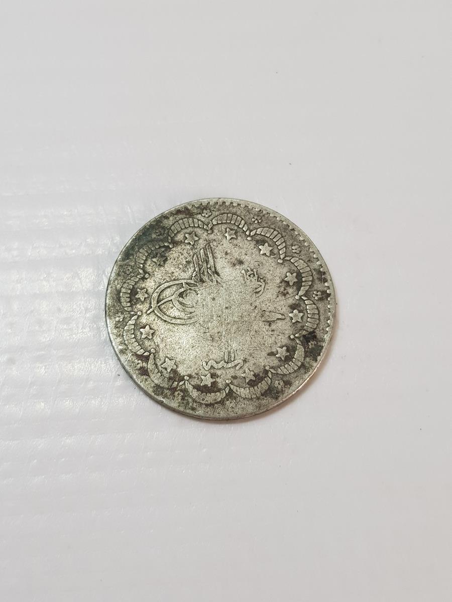 SULTAN ABDÜLHAMİD HAN DÖNEMİ GÜMÜŞ 5 KURUŞ MECİDİYE