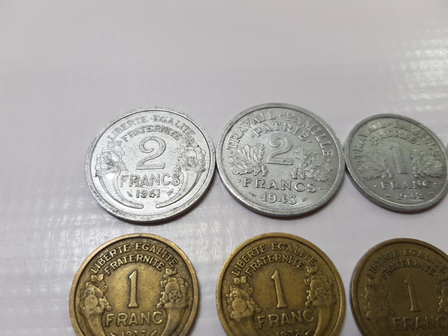 ANTİKA FRANSIZ MADENİ PARA LOTU