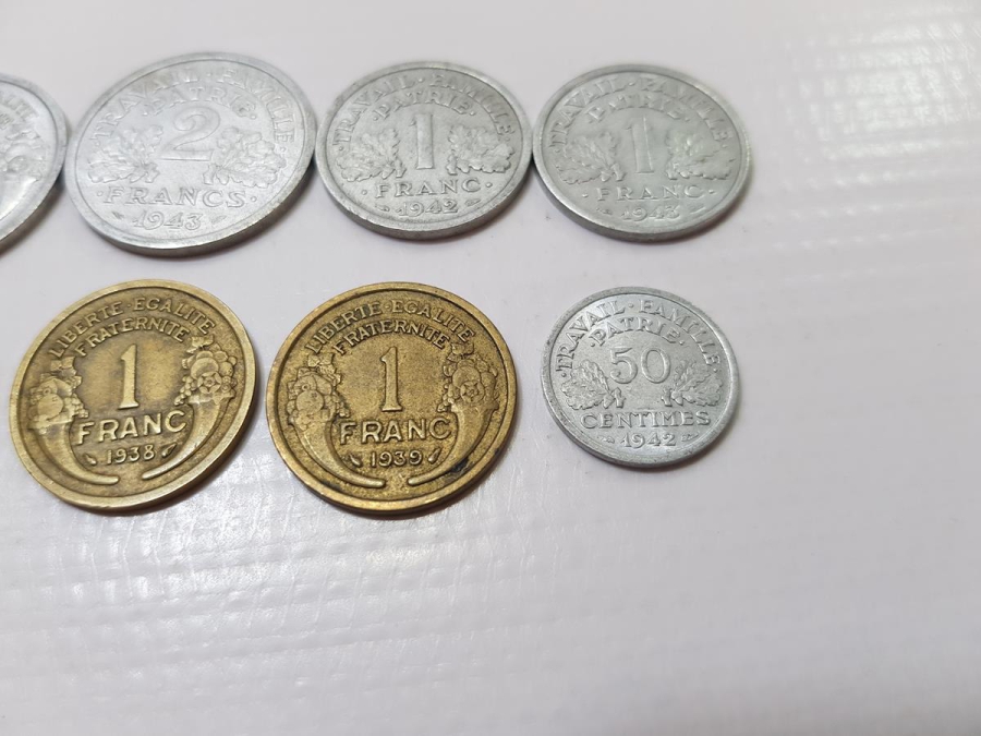 ANTİKA FRANSIZ MADENİ PARA LOTU