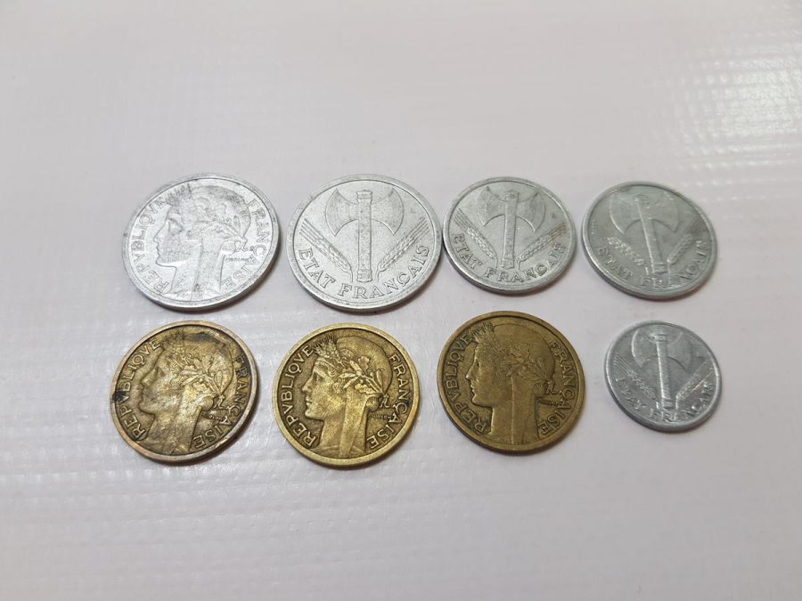 ANTİKA FRANSIZ MADENİ PARA LOTU