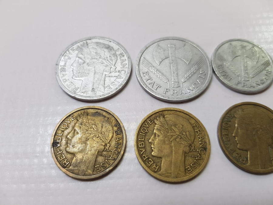 ANTİKA FRANSIZ MADENİ PARA LOTU