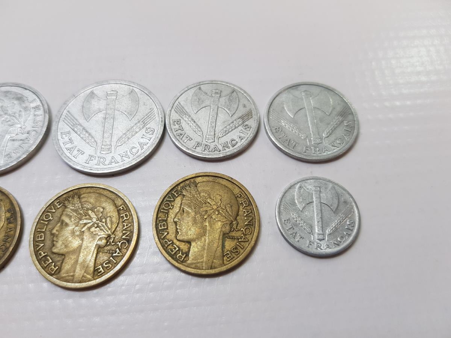 ANTİKA FRANSIZ MADENİ PARA LOTU