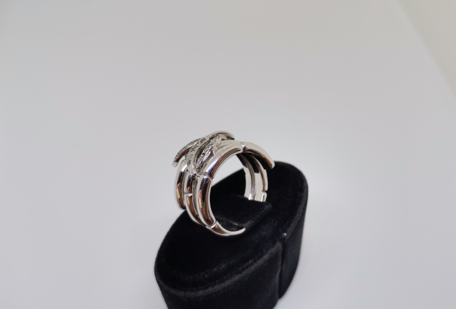 BUĞDAY BAŞAĞI TASFİRLİ PIRLANTA YÜZÜK