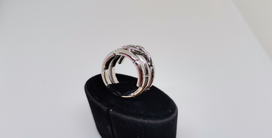 BUĞDAY BAŞAĞI TASFİRLİ PIRLANTA YÜZÜK