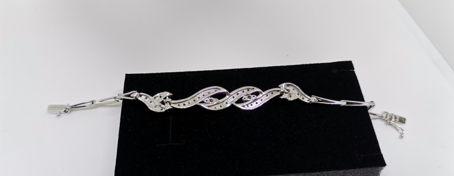 SARMAŞIK MODEL PIRLANTA TAŞLI BİLEKLİK