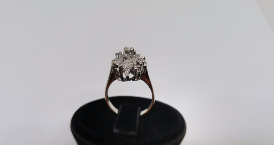 GUCUK MODEL PIRLANTA TAŞLI YÜZÜK