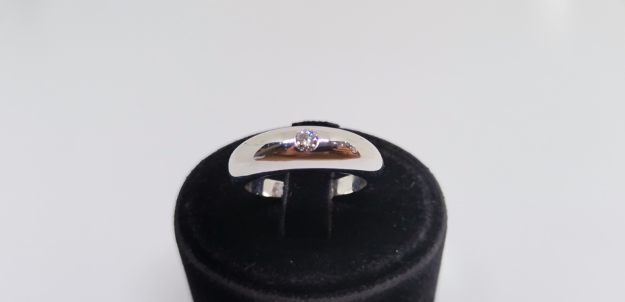 PIRLANTA TAŞLI ALYANS MODEL TEKTAŞ YÜZÜK