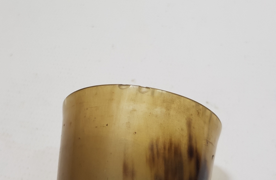 OSMANLI DÖNEMİ TEKKE İŞİ BOYNUZ ŞERBETLİK