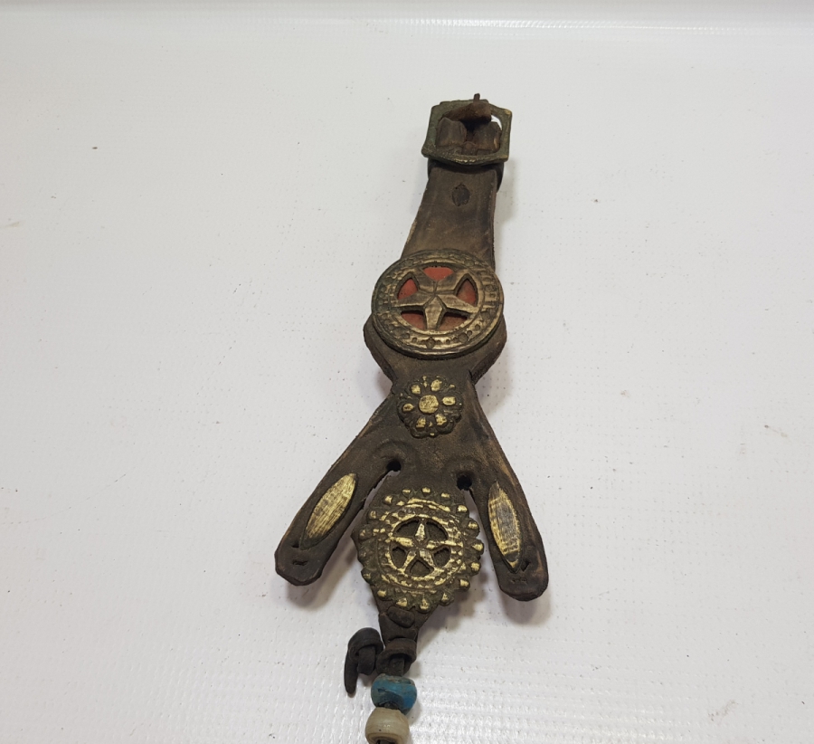 1. DÜNYA SAVAŞI DÖNEMİ OSMANLI SÜVARİ SUBAY AT SÜSÜ - BAŞ BAĞI