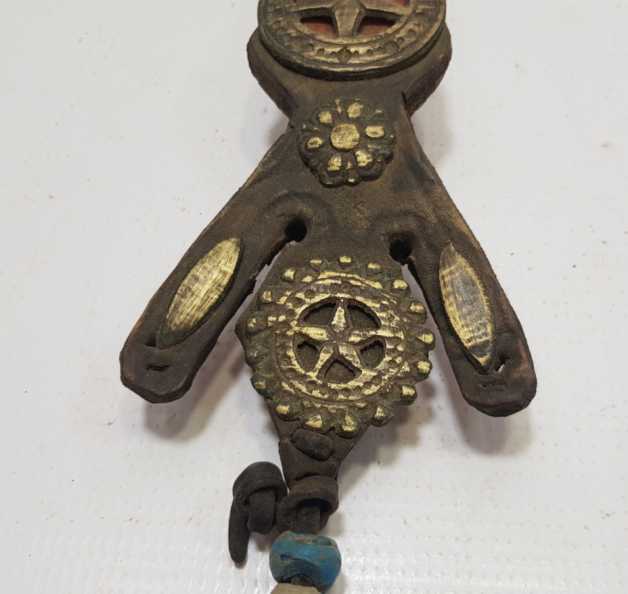 1. DÜNYA SAVAŞI DÖNEMİ OSMANLI SÜVARİ SUBAY AT SÜSÜ - BAŞ BAĞI