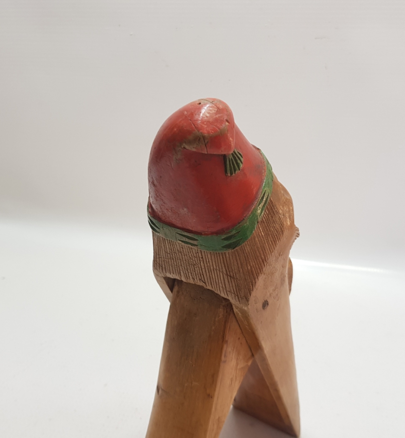 OSMANLI DÖNEMİ ÇOK NADİR RUM İŞİ AHŞAP CEVİZ KIRACAĞI