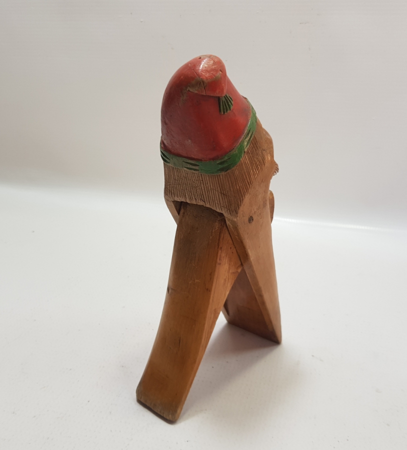 OSMANLI DÖNEMİ ÇOK NADİR RUM İŞİ AHŞAP CEVİZ KIRACAĞI