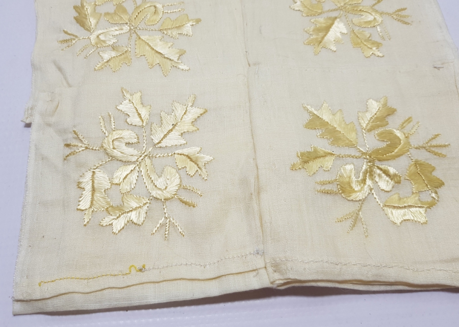 OSMANLI DÖNEMİ İPEK İŞLİ AÇILMAMIŞ GELİN ÇEVRESİ