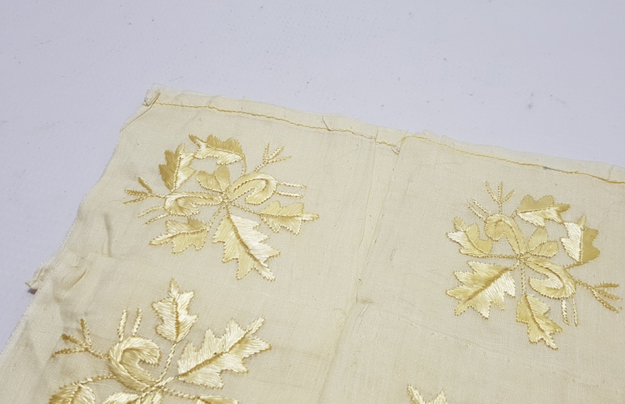 OSMANLI DÖNEMİ İPEK İŞLİ AÇILMAMIŞ GELİN ÇEVRESİ