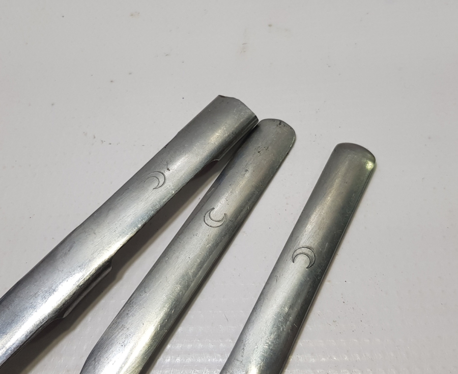 OSMANLI DÖNEMİ ÇOK NADİR HİLAL-İ AHMER ÇATAL BIÇAK KAŞIK SETİ