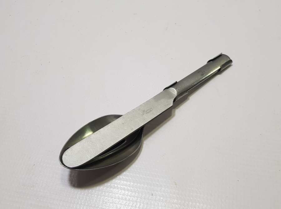 OSMANLI DÖNEMİ ÇOK NADİR HİLAL-İ AHMER ÇATAL BIÇAK KAŞIK SETİ