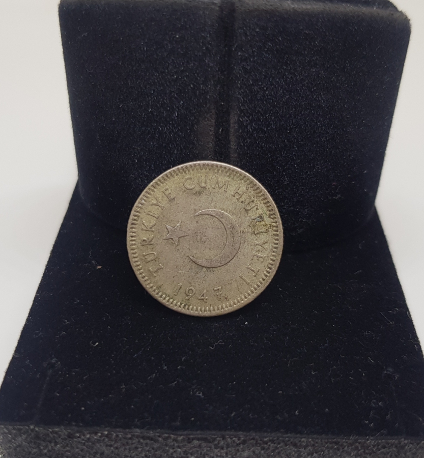 1947 YILI GÜMÜŞ 50 KURUŞ