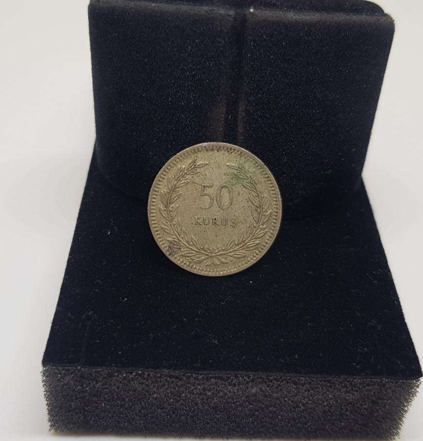 1947 YILI GÜMÜŞ 50 KURUŞ