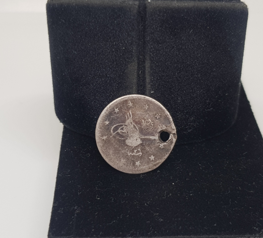 SULTAN ABDÜLHAMİD DÖNEMİ GÜMÜŞ 2 KURUŞ MECİDİYE