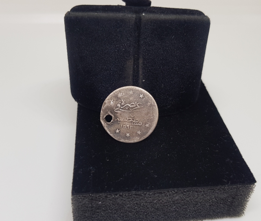 SULTAN ABDÜLHAMİD DÖNEMİ GÜMÜŞ 2 KURUŞ MECİDİYE