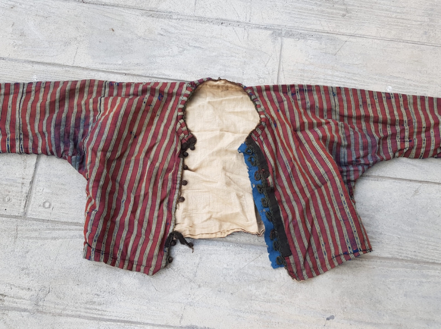 OSMANLI DÖNEMİ BALIKESİR YÖRESİ İPEK İBRİŞİMLİ KADIN CEPKENİ