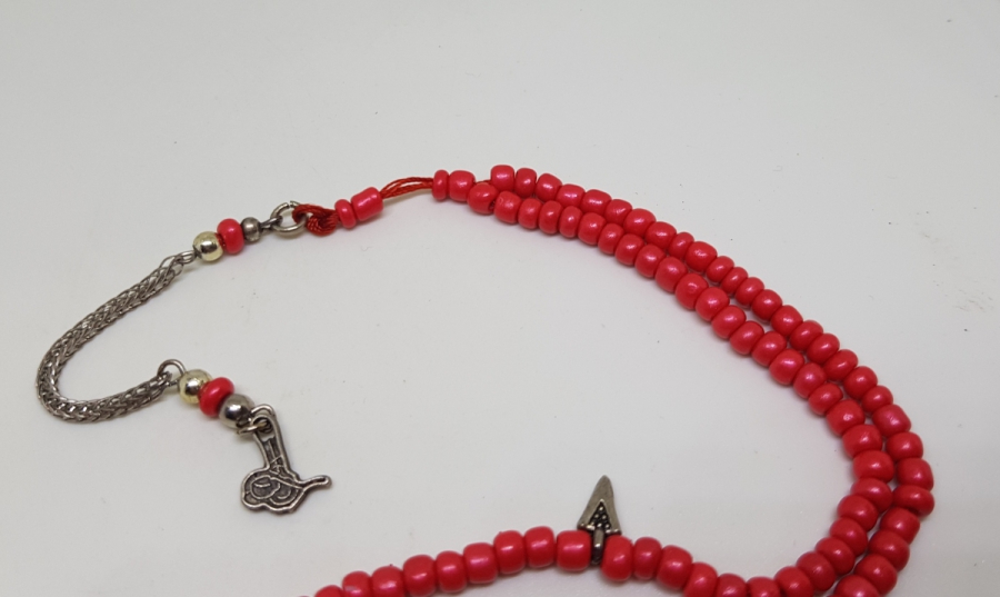 MERCAN TAŞINDAN MAMUL ANTİKA NAMAZ TESPİHİ