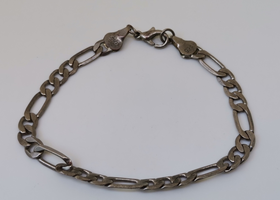 İTALYAN TARZI GÜMÜŞ BİLEKLİK