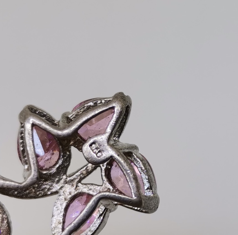 AQUAMARİN TAŞLI GÜMÜŞ KOLYE UCU