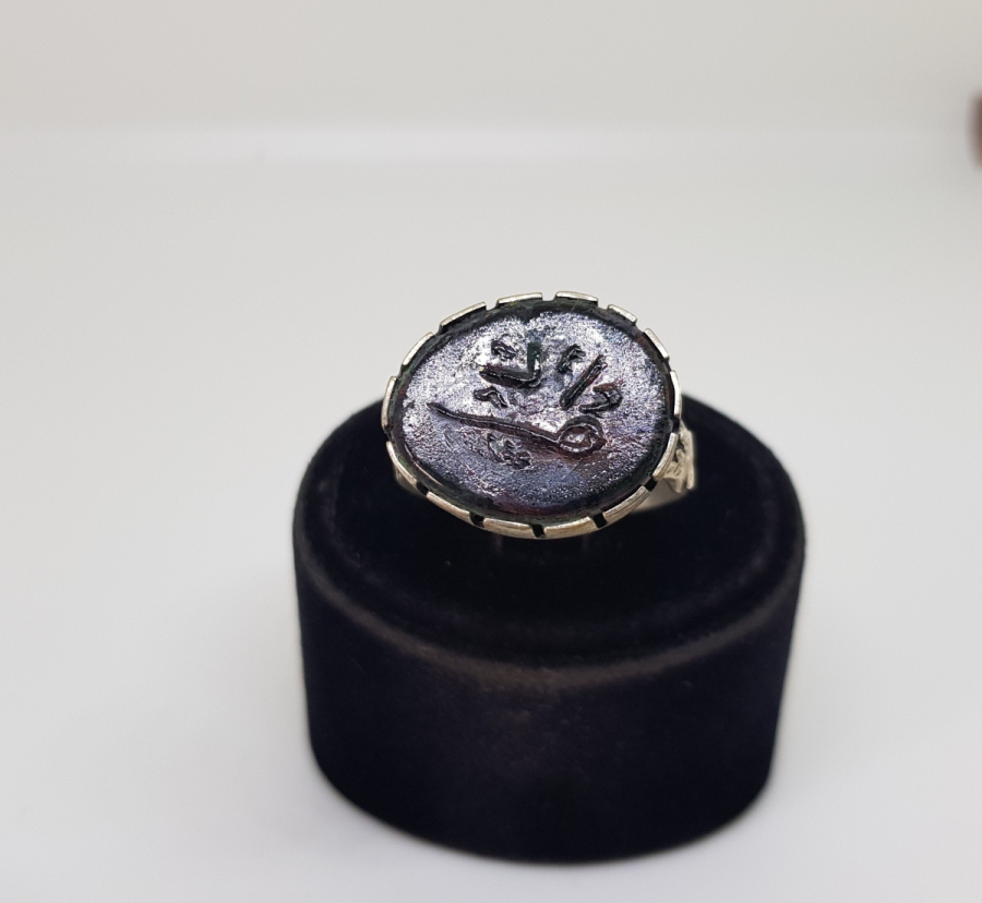 ÜZERİ OSMANLICA MURAD YAZILI GÜMÜŞ MONTÜRLÜ OSMANLI DÖNEMİ ŞAHIS YÜZÜĞÜ