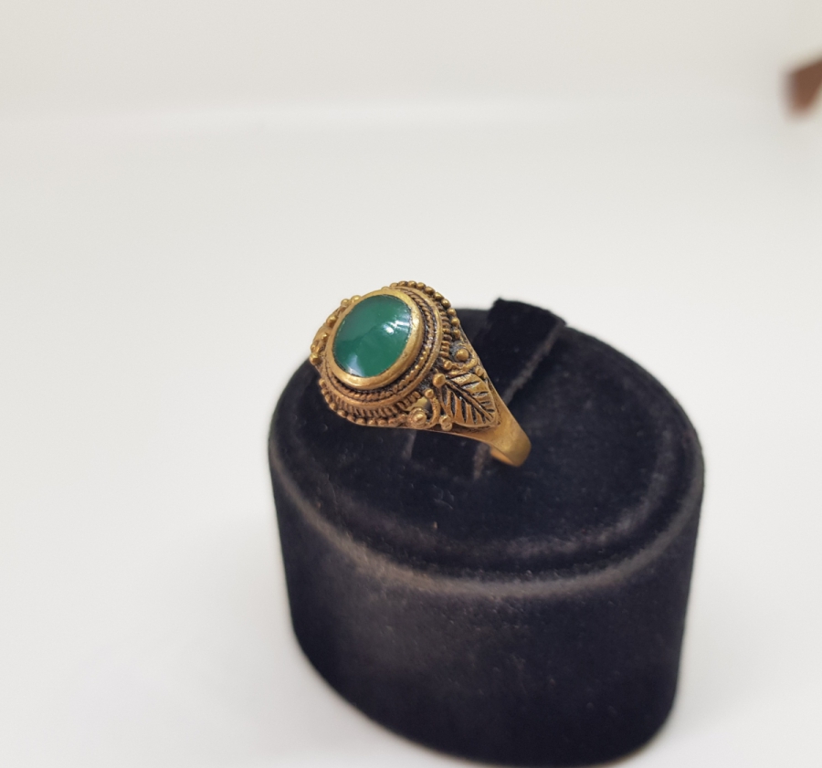 KABARTMA İŞÇİLİKLİ ANTİKA YÜZÜK