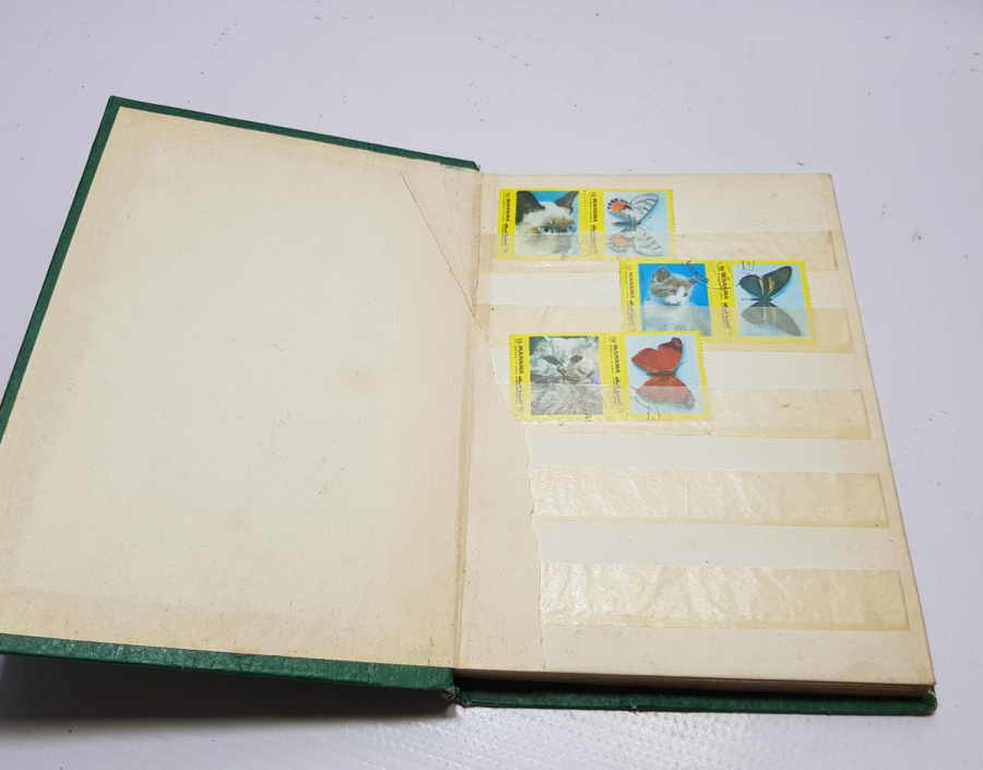 ANTİKA YABANCI PUL ALBÜMÜ