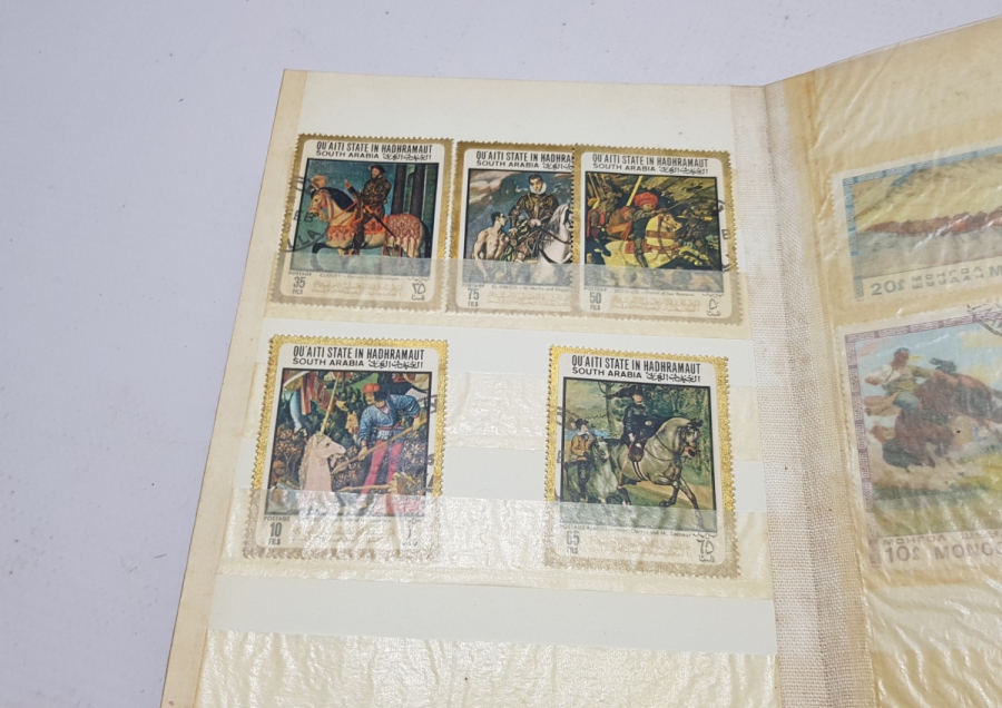 ANTİKA YABANCI PUL ALBÜMÜ