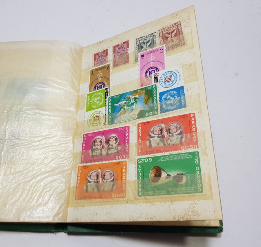 ANTİKA YABANCI PUL ALBÜMÜ