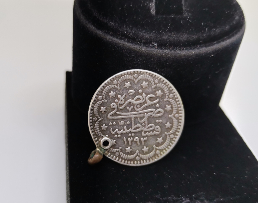 SULTAN ABDÜLHAMİD HAN DÖNEMİ GÜMÜŞ 5 KURUŞ MECİDİYE