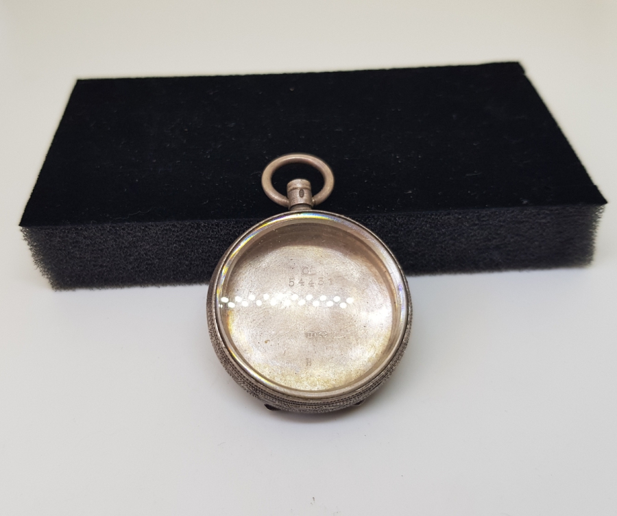 OSMANLI DÖNEMİ GÜMÜŞ CEP SAATİ KASASI