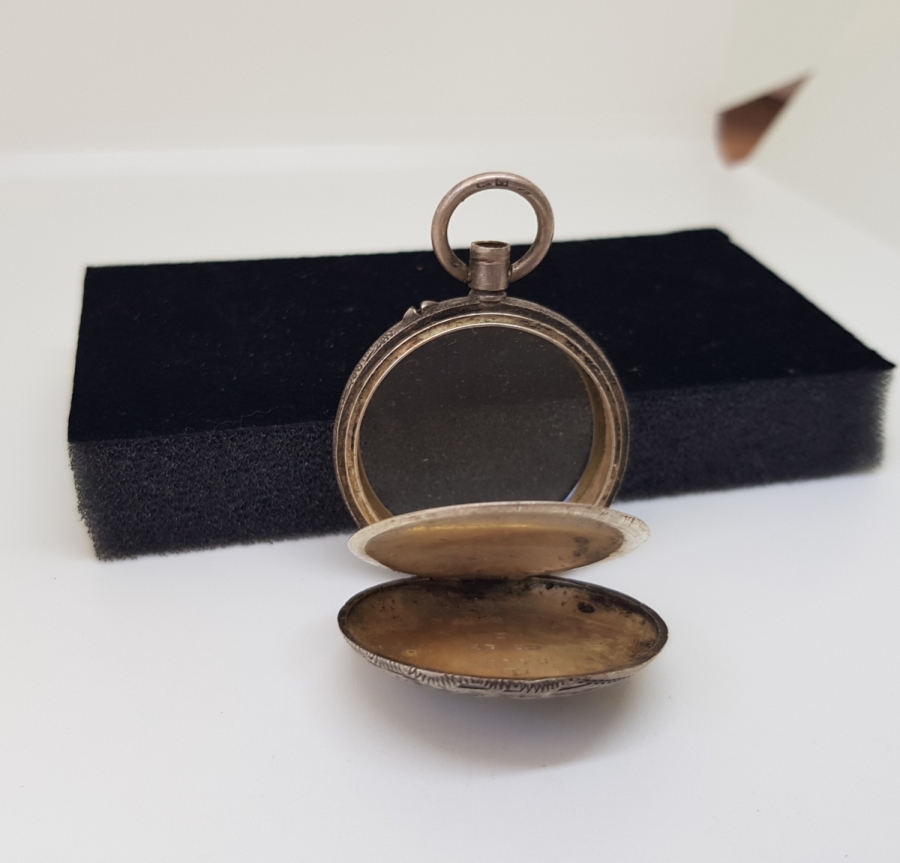 OSMANLI DÖNEMİ GÜMÜŞ CEP SAATİ KASASI