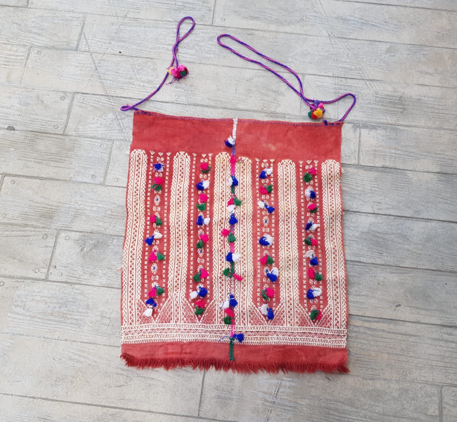 OSMANLI DÖNEMİ KOZAK YÖRESİ NADİR DİREKLİ FUTA - ÖNLÜK