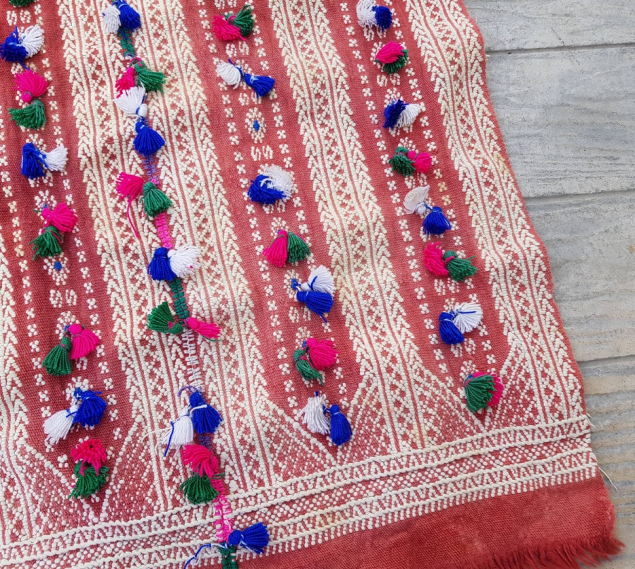 OSMANLI DÖNEMİ KOZAK YÖRESİ NADİR DİREKLİ FUTA - ÖNLÜK