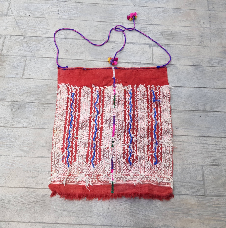 OSMANLI DÖNEMİ KOZAK YÖRESİ NADİR DİREKLİ FUTA - ÖNLÜK