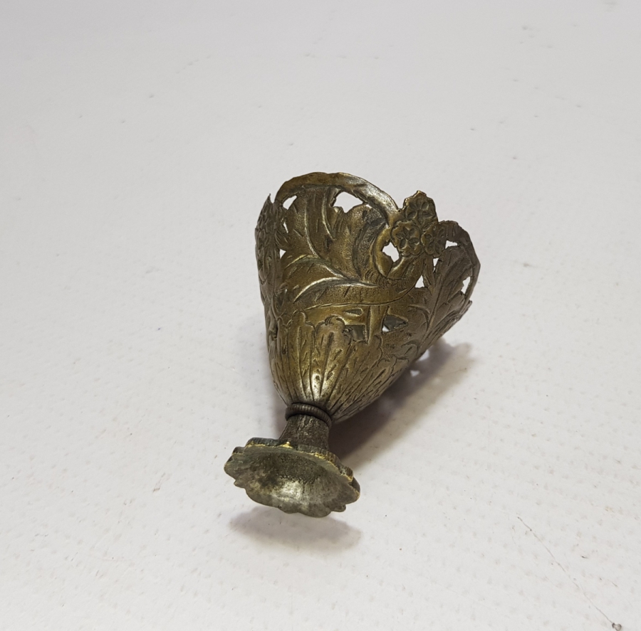 OSMANLI DÖNEMİ KABARTMA İŞÇİLİKLİ ESER-İ İSTANBUL FİNCAN ZARFI