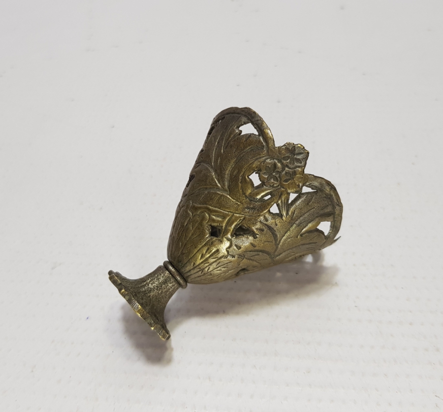 OSMANLI DÖNEMİ KABARTMA İŞÇİLİKLİ ESER-İ İSTANBUL FİNCAN ZARFI