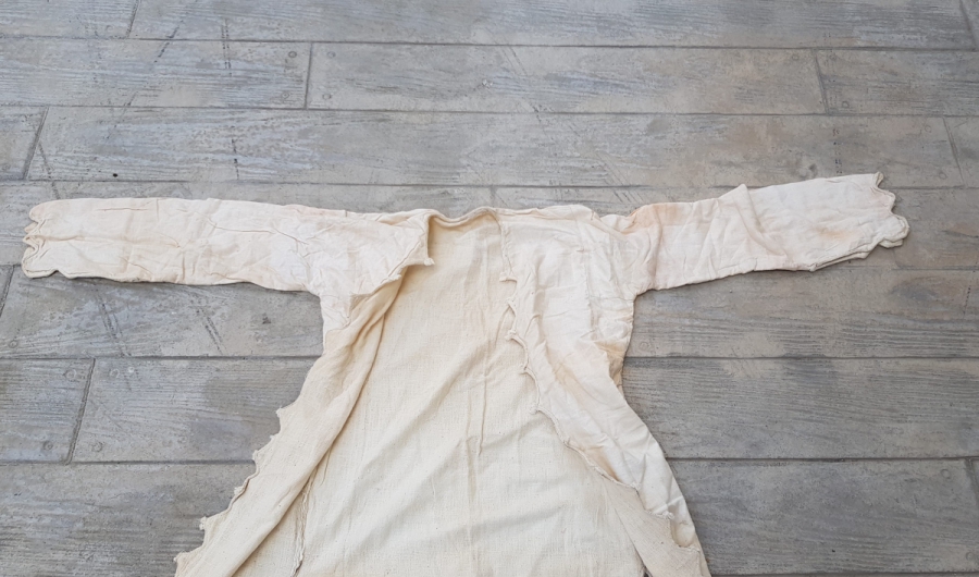 OSMANLI DÖNEMİ BEYAZ RENKLİ GELİN ÜÇ ETEĞİ