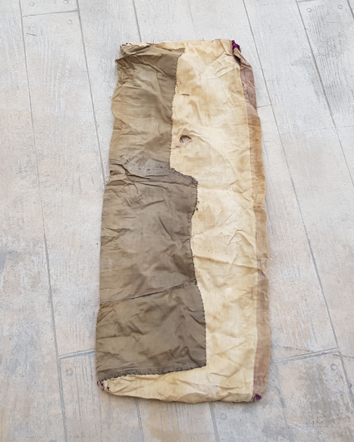 OSMANLI DÖNEMİ SIRMA İŞÇİLİKLİ KADİFE SEDİR YASTIĞI