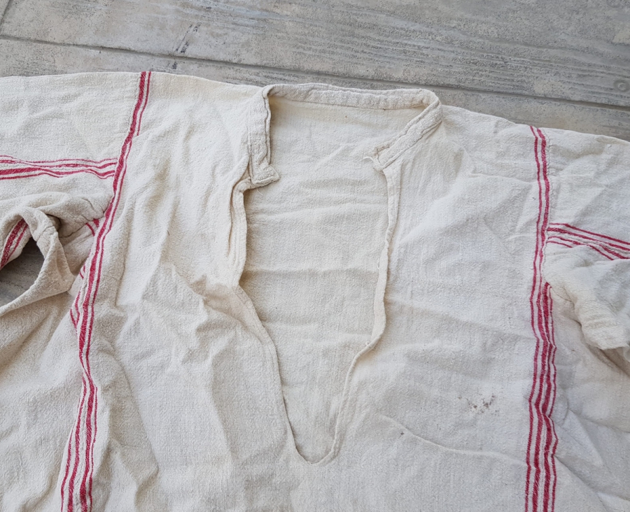 OSMANLI DÖNEMİ YAKASI AÇIK PAMUKLU ERKEK İÇLİĞİ