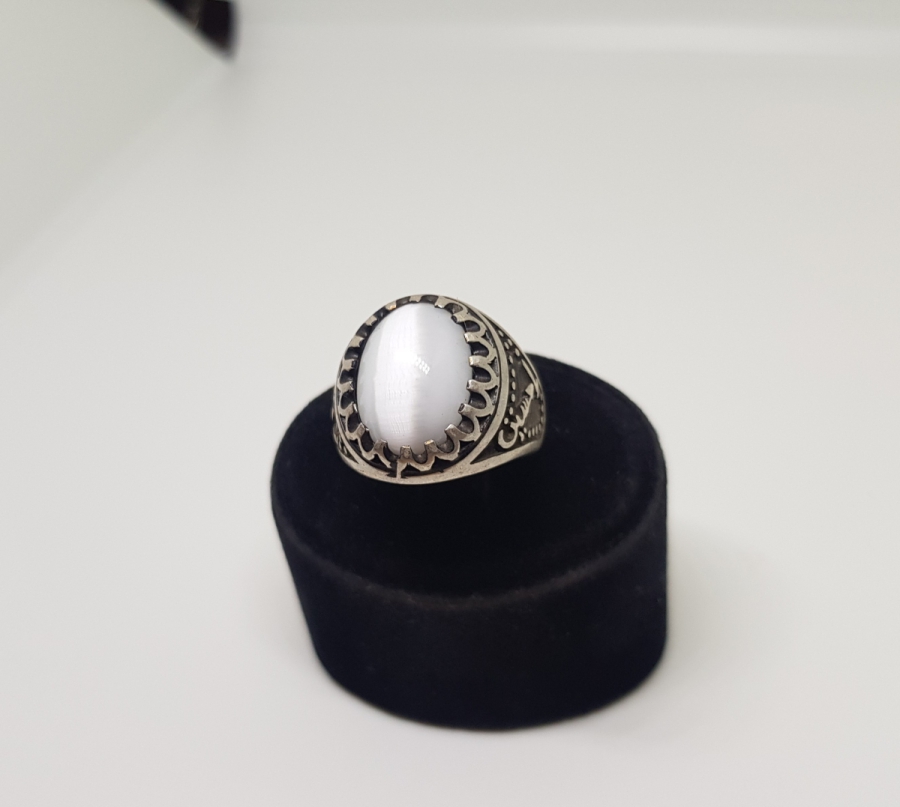 SEDEF TAŞLI GÜMÜŞ YÜZÜK